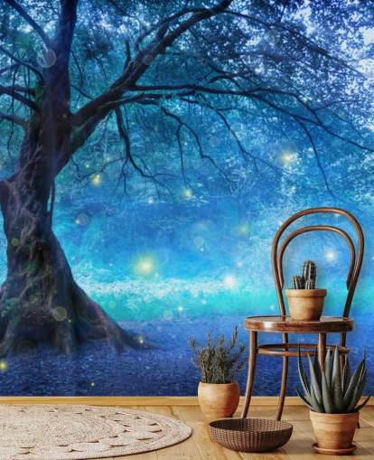 Blue Forest met boombehang