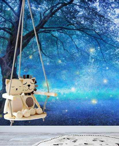 Blue Forest met boombehang