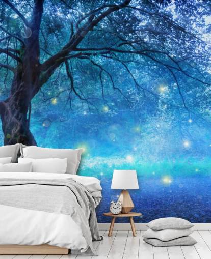 Blue Forest met boombehang