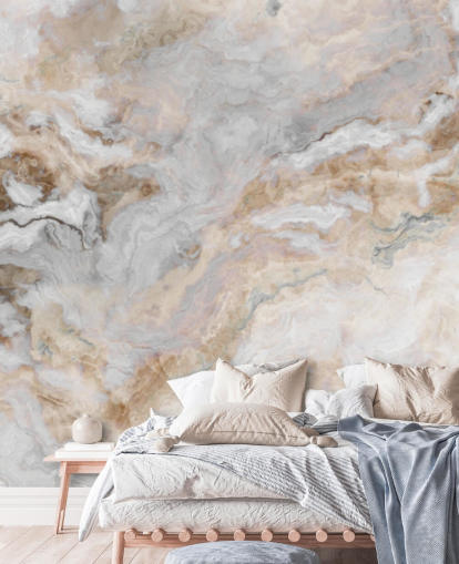 gray and white marble wallpaper mural called Gray and White Marble for kitchens, bathrooms and dining rooms gray and white marble wallpaper mural called Gray and White Marble for kitchens, bathrooms and dining rooms