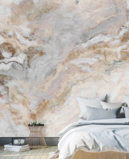 papier peint mural en marbre gris et blanc appelé Marbre gris et blanc pour les cuisines, les salles de bain et les salles à manger papier peint mural en marbre gris et blanc appelé Marbre gris et blanc pour les cuisines, les salles de bain et les salles à manger