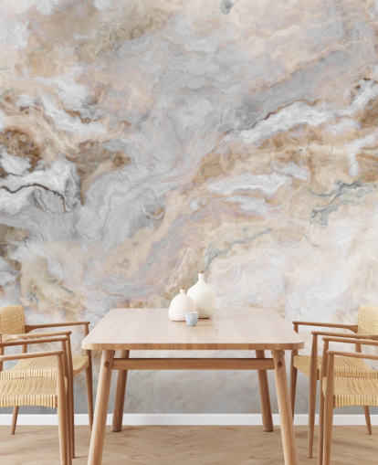 papier peint mural en marbre gris et blanc appelé Marbre gris et blanc pour les cuisines, les salles de bain et les salles à manger papier peint mural en marbre gris et blanc appelé Marbre gris et blanc pour les cuisines, les salles de bain et les salles à manger