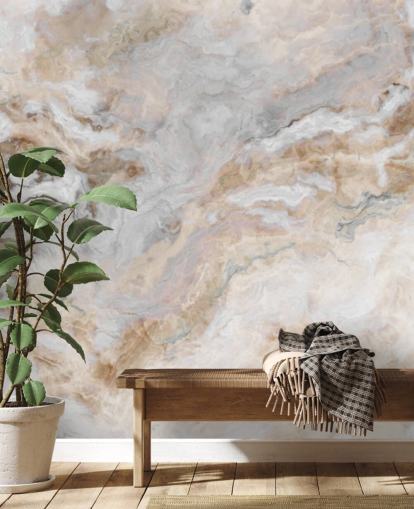 grijze en witte marmeren muurschildering genaamd Grey and White Marble voor keukens, badkamers en eetkamers grijze en witte marmeren muurschildering genaamd Grey and White Marble voor keukens, badkamers en eetkamers