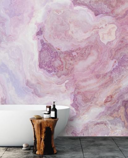 roze en paarse marmeren muurschildering genaamd Pink and Purple Swirl voor keukens, badkamers en tienerkamers roze en paarse marmeren muurschildering genaamd Pink and Purple Swirl voor keukens, badkamers en tienerkamers