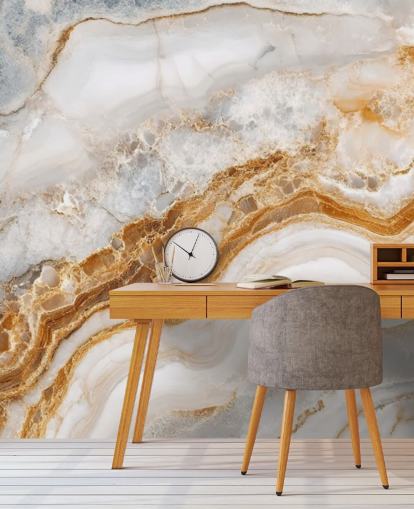 white and gold marble wallpaper mural called White Gray and Gold Swirls Marble for bathrooms, kitchens and dining rooms white and gold marble wallpaper mural called White Gray and Gold Swirls Marble for bathrooms, kitchens and dining rooms