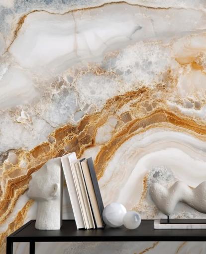 white and gold marble wallpaper mural called White Grey and Gold Swirls Marble for bathrooms, kitchens and dining rooms white and gold marble wallpaper mural called White Grey and Gold Swirls Marble for bathrooms, kitchens and dining rooms