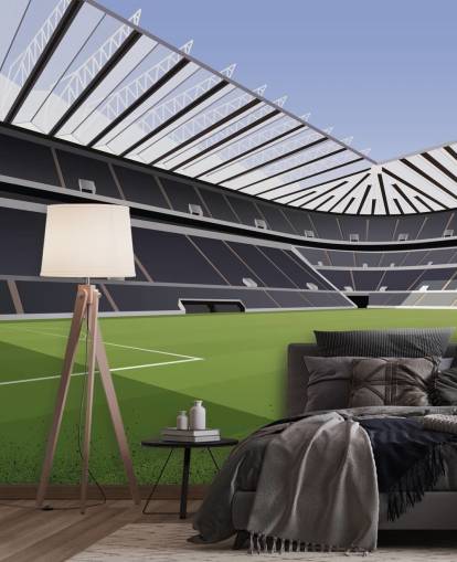 papier peint mural noir et vert de Newcastle United appelé St James' Park Football Stadium par Matthew J I Wood Design & Illustration pour chambre d'enfant papier peint mural noir et vert de Newcastle United appelé St James' Park Football Stadium par Matthew J I Wood Design & Illustration pour chambre d'enfant