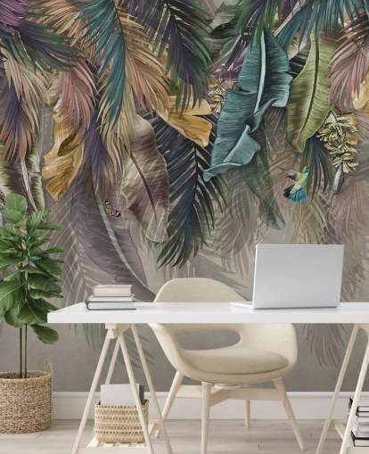 palmboombehang genaamd Hanging Tropical Palm Trees at Wallsauce palmboombehang genaamd Hanging Tropical Palm Trees at Wallsauce