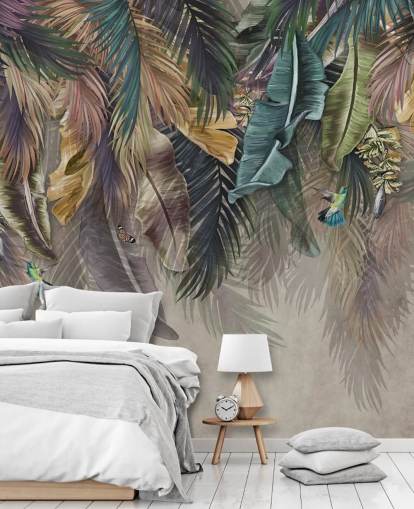 carta da parati con palme chiamata Hanging Tropical Palms Trees at Wallsauce carta da parati con palme chiamata Hanging Tropical Palms Trees at Wallsauce