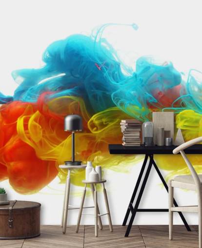 colorful liquid wallpaper mural called Clouds of Color for bedrooms and living rooms colorful liquid wallpaper mural called Clouds of Color for bedrooms and living rooms