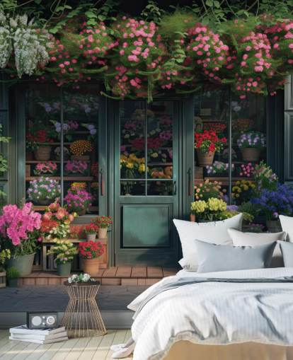 tilpassbar fasadeveggmaleri kalt Classic Florist Shopfront for omsorgsboliger tilpassbar fasadeveggmaleri kalt Classic Florist Shopfront for omsorgsboliger