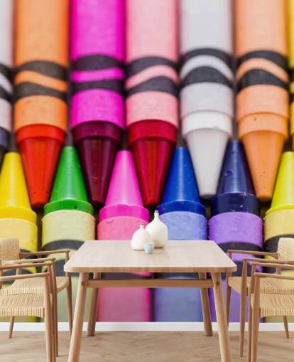 Rainbow Coloured Crayons Wallpaper Rainbow Coloured Crayons Wallpaper