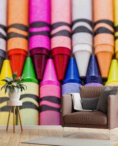 Rainbow Colored Crayons Wallpaper Rainbow Colored Crayons Wallpaper