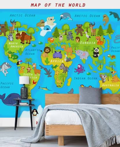 Child Friendly Map Wallpaper Child Friendly Map Wallpaper