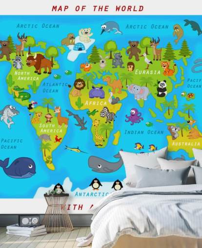 Child Friendly Map Wallpaper Child Friendly Map Wallpaper