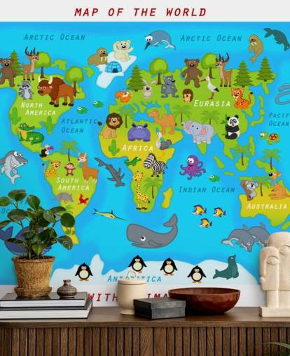 Child Friendly Map Wallpaper Child Friendly Map Wallpaper