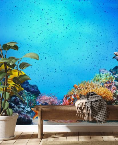 Coral and Fish Wallpaper