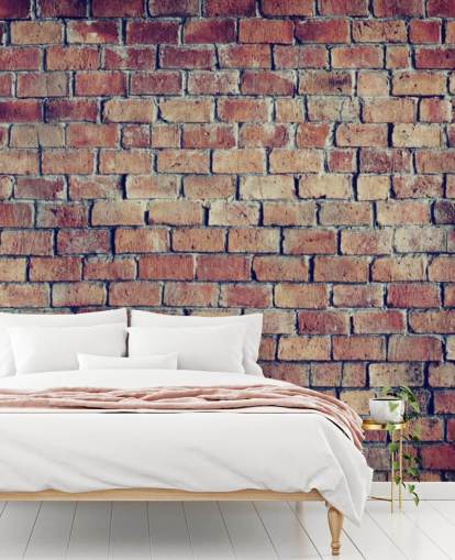 Mural de pared Efecto ladrillo con textura 3D