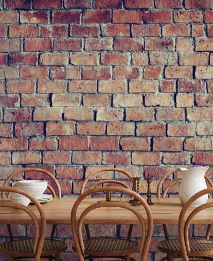 3D Textured Brick Effect Wall Mural 3D Textured Brick Effect Wall Mural