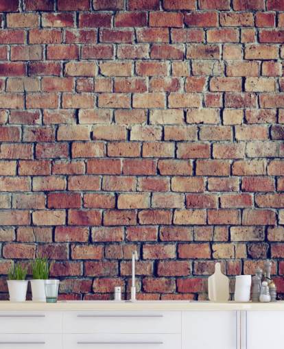 3D Textured Brick Effect Wall Mural 3D Textured Brick Effect Wall Mural