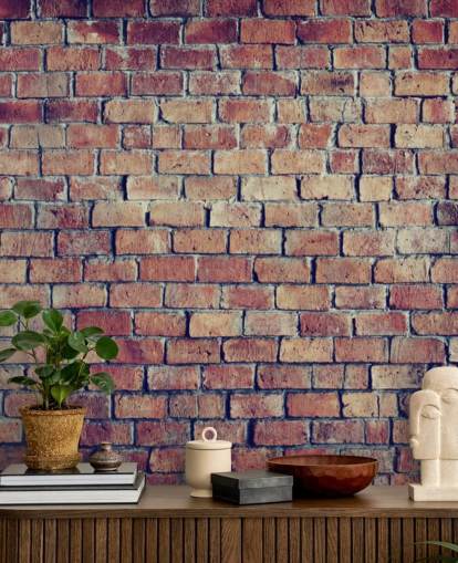 3D Textured Brick Effect Wall Mural 3D Textured Brick Effect Wall Mural