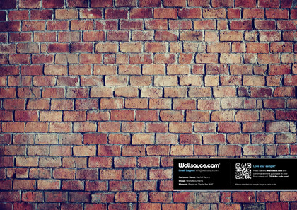 Beautiful Textured Brick Effect Wall Wallpaper | Wallsauce UK