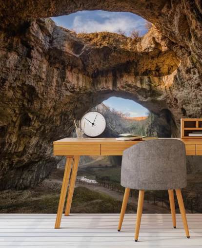 Carta da parati murale con grotta Devetaki - Bulgaria