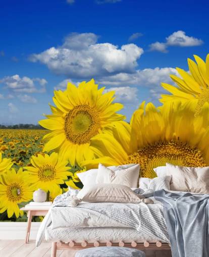 Yellow Sunfowers Wallpaper