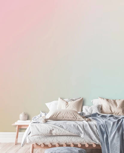 pink omber wallpaper mural called Spring Omber pink omber wallpaper mural called Spring Omber