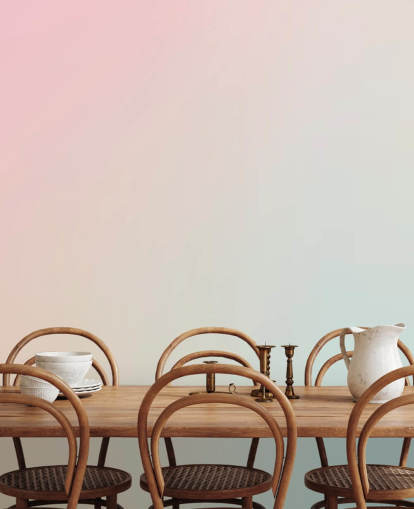 pink ombre wallpaper mural called Spring Ombre 