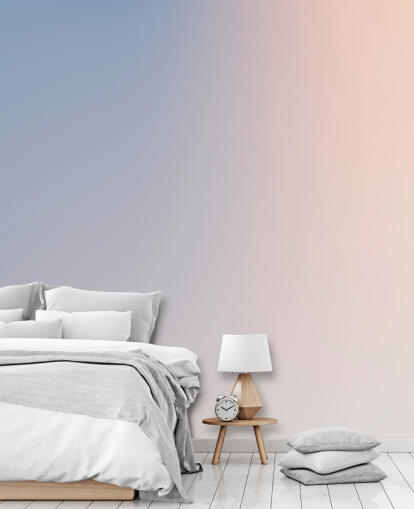 blauwe en roze ombre behangmuurschildering genaamd Blue and Pink Gradient voor slaapkamers en woonkamers blauwe en roze ombre behangmuurschildering genaamd Blue and Pink Gradient voor slaapkamers en woonkamers