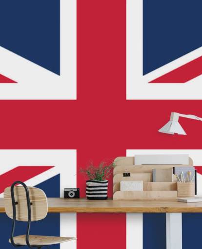 Klassisk Union Jack Flag Baggrund Klassisk Union Jack Flag Baggrund