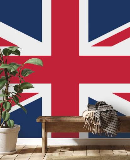 Classic Union Jack Flag Wallpaper