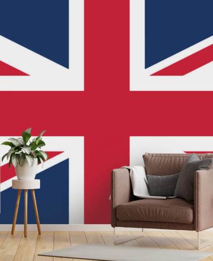 Klassisk Union Jack Flag Bakgrunn