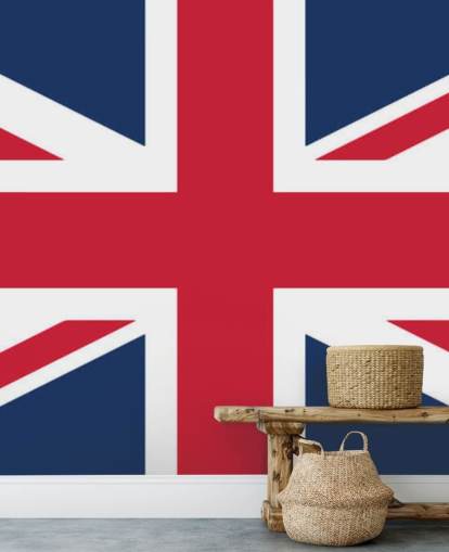 Klassisk Union Jack Flag Baggrund