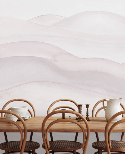 papel pintado con paisajes neutros llamado Neutral Ombre Watercolour Landscape de Bloomery Decor para dormitorios, comedores y oficinas en casa papel pintado con paisajes neutros llamado Neutral Ombre Watercolour Landscape de Bloomery Decor para dormitorios, comedores y oficinas en casa