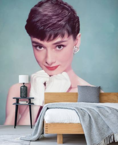 movie wallpaper called Audrey Hepburn (Sabrina) III for living rooms, bedrooms and home offices