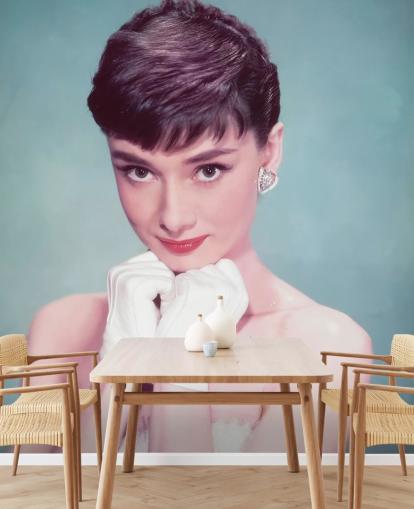 film tapet kalt Audrey Hepburn (Sabrina) III for stuer, soverom og hjemmekontorer