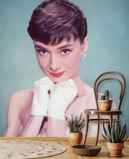 movie wallpaper called Audrey Hepburn (Sabrina) III for living rooms, bedrooms and home offices movie wallpaper called Audrey Hepburn (Sabrina) III for living rooms, bedrooms and home offices