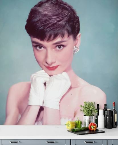 fond d'écran de film intitulé Audrey Hepburn (Sabrina) III pour les salons, les chambres et les bureaux à domicile fond d'écran de film intitulé Audrey Hepburn (Sabrina) III pour les salons, les chambres et les bureaux à domicile