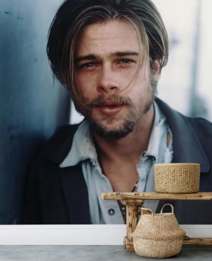 movie wall mural called Brad Pitt (Kalifornia) for living rooms and bedrooms