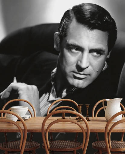 papier peint mural noir et blanc de Cary Grant appelé Cary Grant (Notorious) papier peint mural noir et blanc de Cary Grant appelé Cary Grant (Notorious)