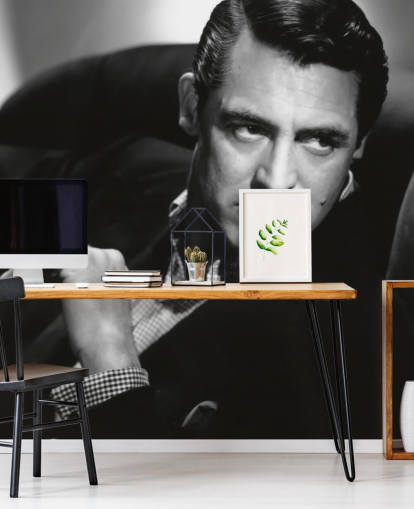 sort/hvid cary grant tapetmaleri kaldet Cary Grant (Notorious) sort/hvid cary grant tapetmaleri kaldet Cary Grant (Notorious)