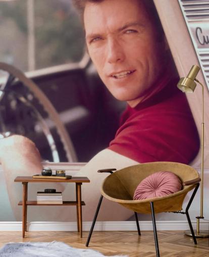 Filmwandbild namens Clint Eastwood II für Schlafzimmer, Wohnzimmer und Heimbüros