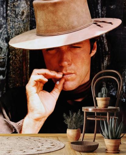 coloured clint eastwood wallpaper called Clint Eastwood (Hang Em High) for homes and businesses