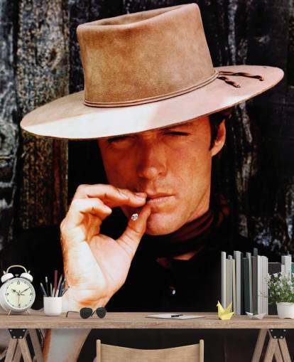 colored clint eastwood wallpaper called Clint Eastwood (Hang 'Em High) for homes and businesses