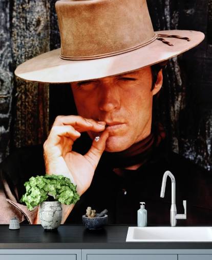 colored clint eastwood wallpaper called Clint Eastwood (Hang 'Em High) for homes and businesses