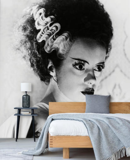 black and white bride of frankenstein wallpaper called Elsa Lanchester (Bride of Frankenstein) for bedrooms and offices