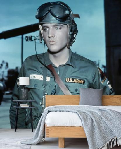 elvis presley movie wallpaper mural called Elvis Presley (G.I. Blues) for living rooms and bedrooms