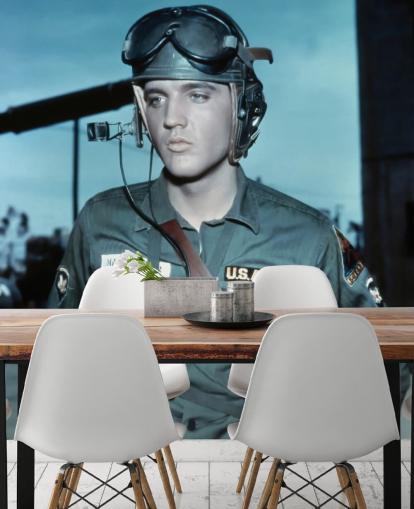elvis presley movie wallpaper mural called Elvis Presley (G.I. Blues) for living rooms and bedrooms